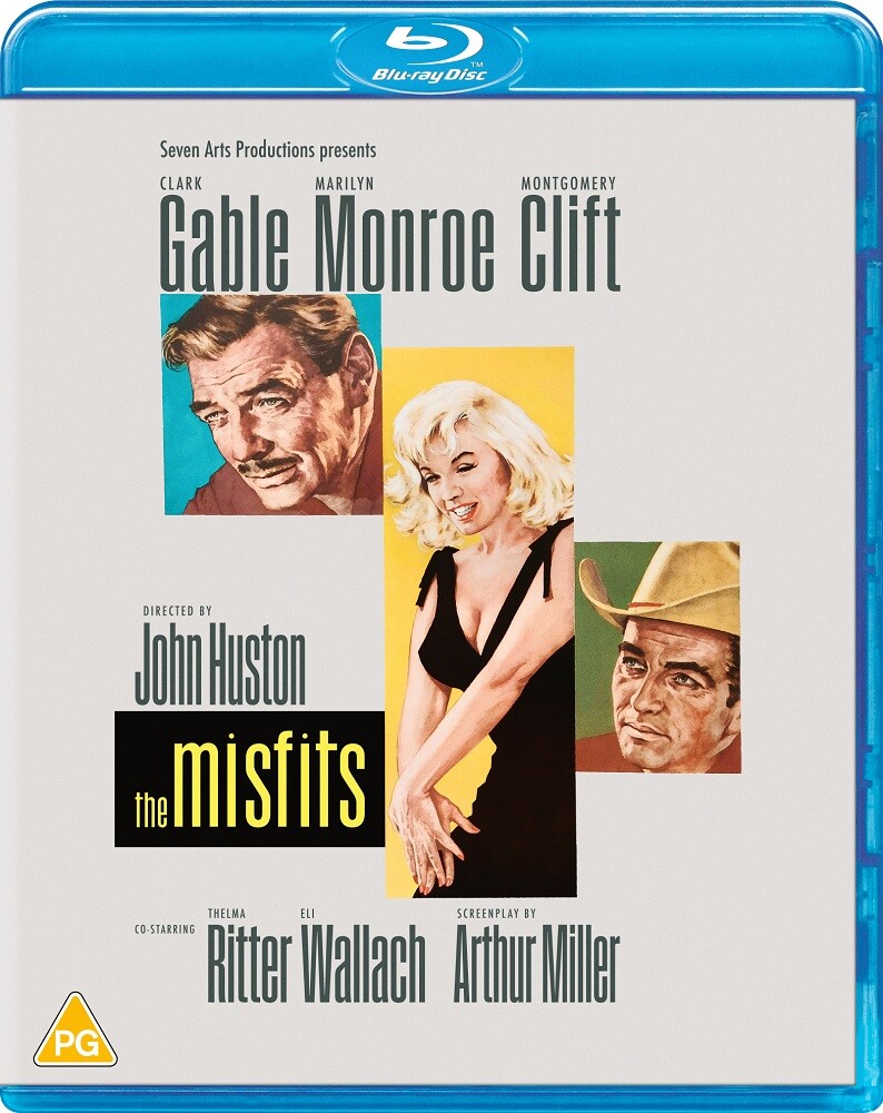 The Misfits (Blu-ray) Marilyn Monroe Thelma Ritter Clark Gable James Barton