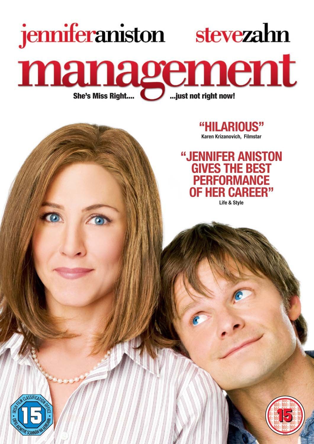 Management (DVD) Jennifer Aniston Steve Zahn