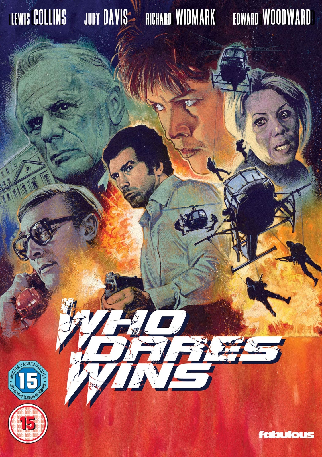 Who Dares Wins (DVD) Lewis Collins Judy Davis Richard Widmark