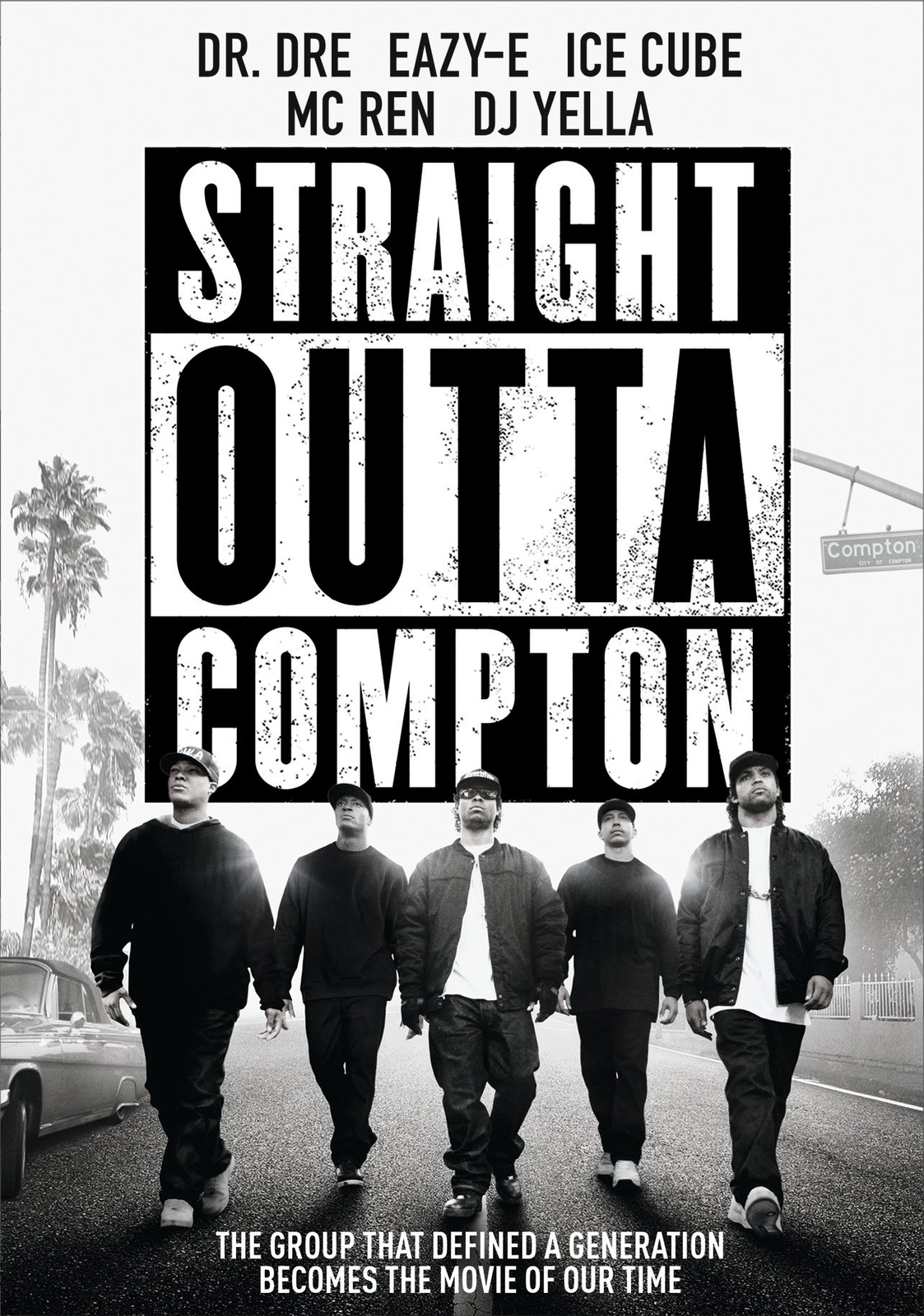 Straight Outta Compton (DVD) O’Shea Jackson Corey  Hawkins Jason Mitchell Jr.
