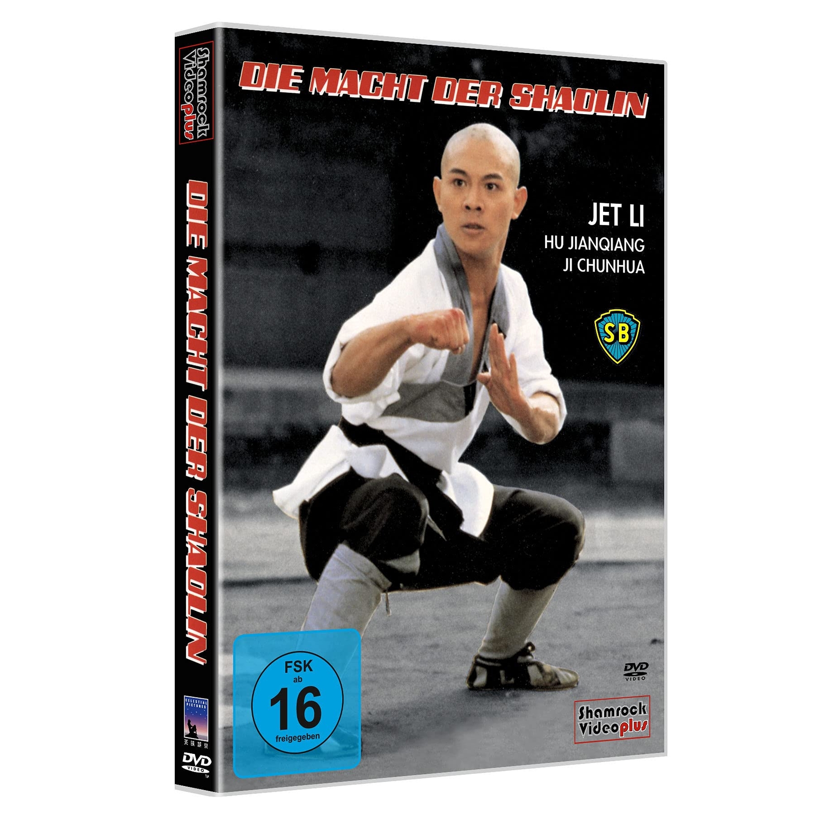 Jet Li: Die Macht der Shaolin - Cover A (DVD) Jet Li Hu Jianqiang Huang Qiuyan