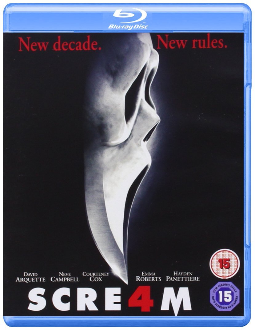 SCRE4M (Blu-ray) Neve Campbell Courteney Cox David Arquette