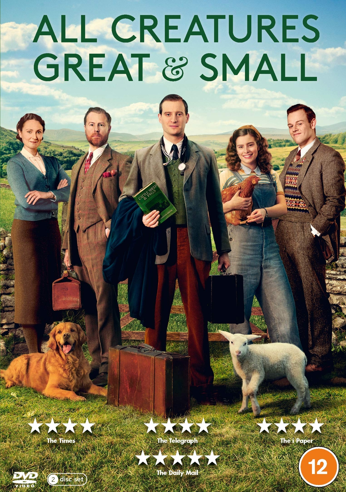 All Creatures Great & Small (DVD) Diana Rigg Nigel Havers Samuel West