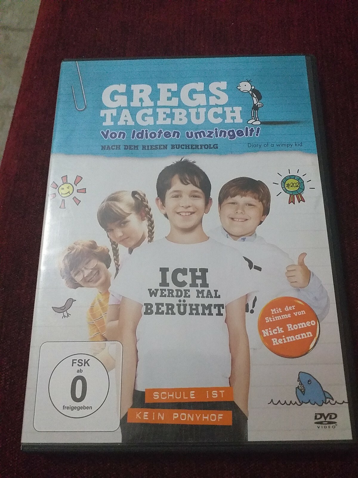 Jeff Kinney - Gregs Tagebuch, Von Idioten umzingelt, 1 DVD