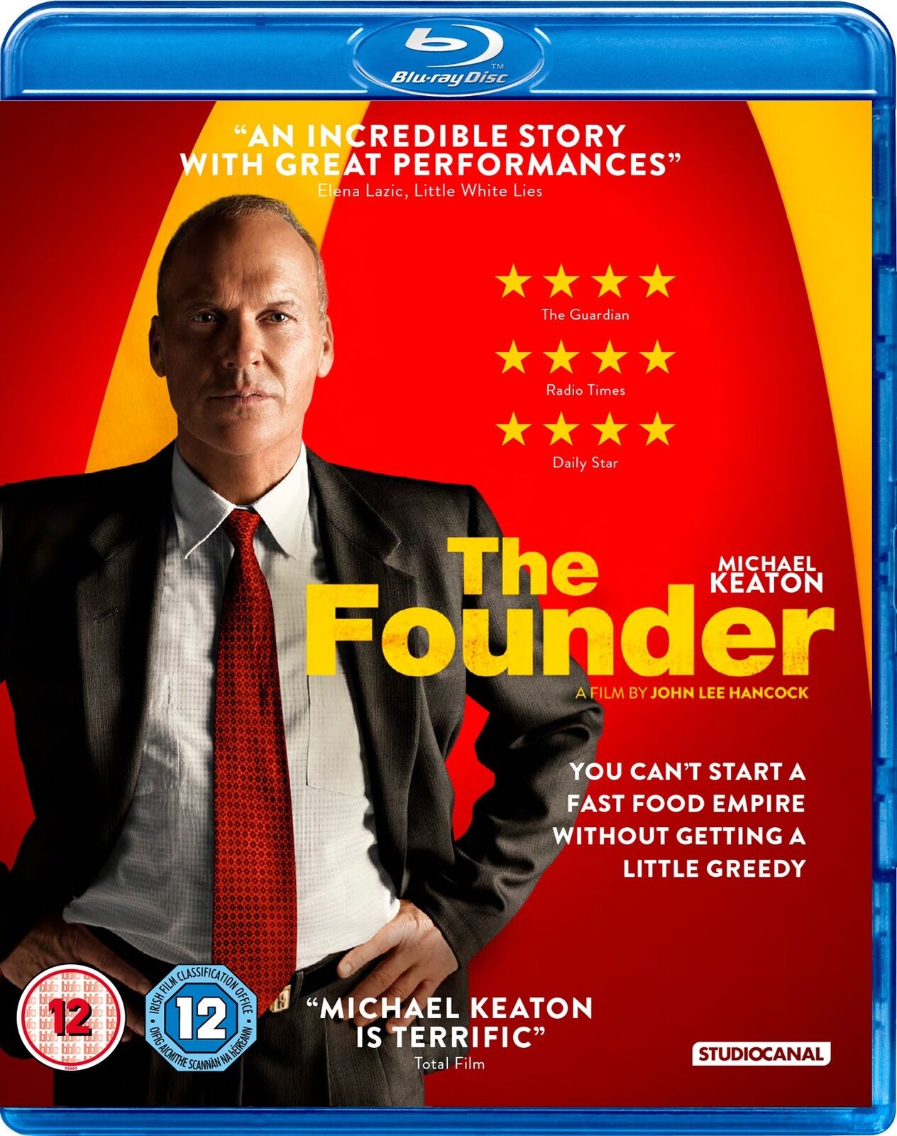 The Founder (Blu-ray) Michael Keaton Linda Cardellini Patrick Wilson