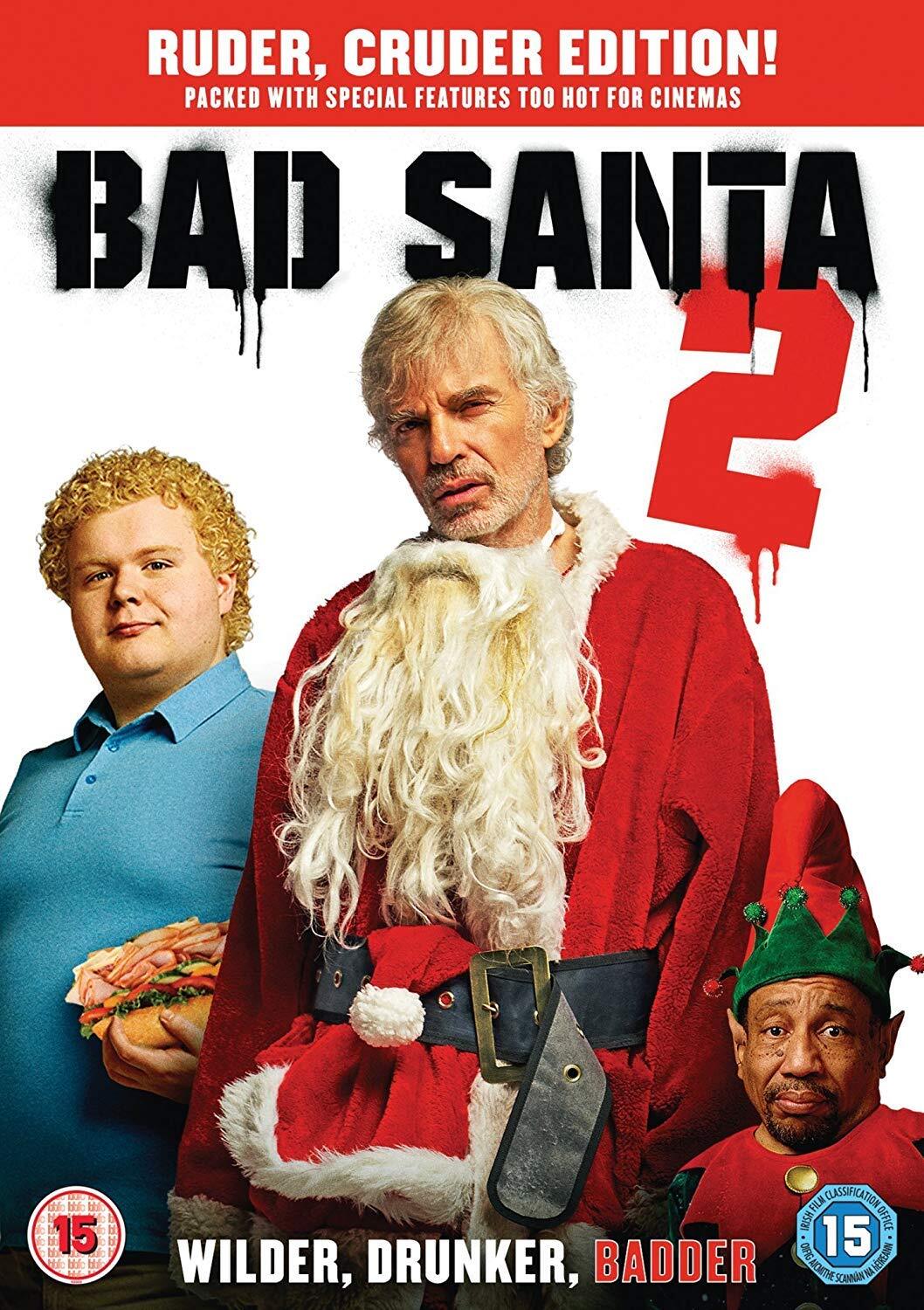 Bad Santa 2 (DVD) Billy Bob Thornton Christina Hendricks Tony Cox Brett Kelly