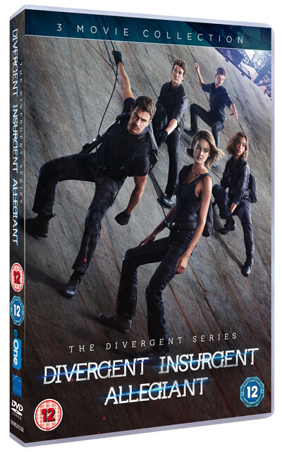 Divergent/Insurgent/Allegiant (DVD) Maggie Q Jai Courtney Ansel Elgort