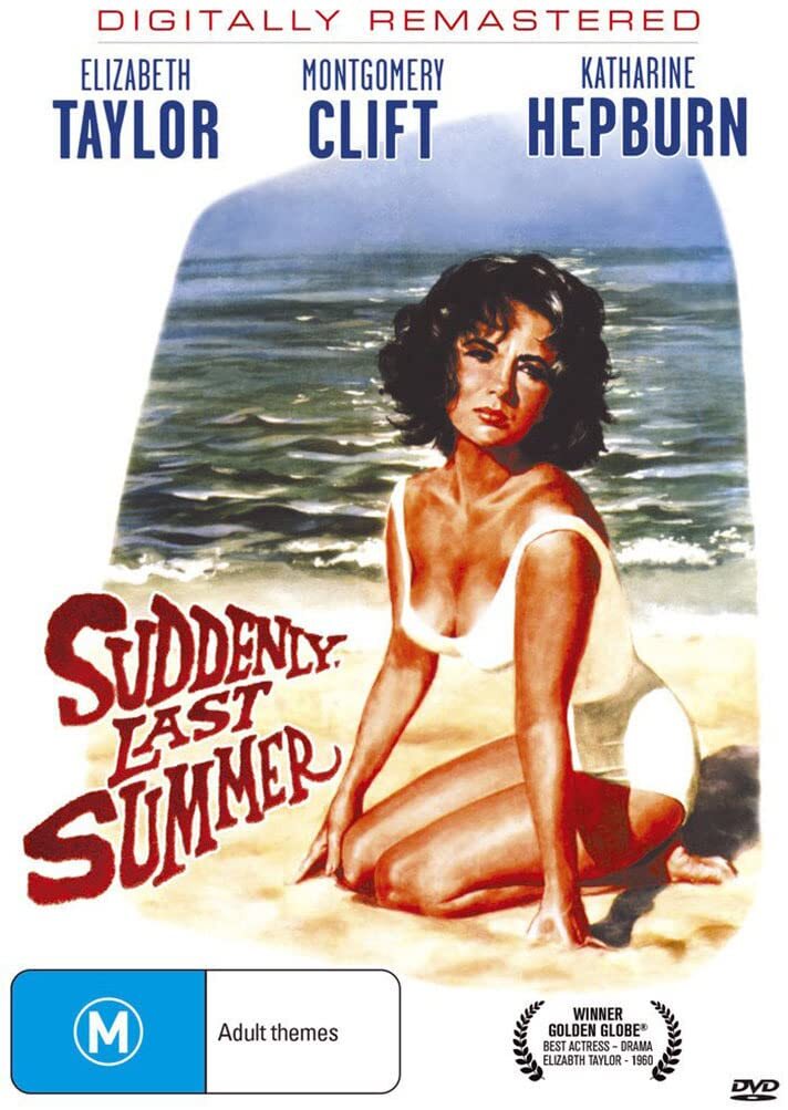 Suddenly, Last Summer (DVD) Elizabeth Taylor Katharine Hepburn Montgomery Clift