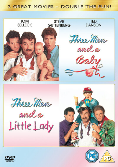 Three Men and a Baby/Three Men and a Little Lady (DVD) John Boswall Philip Bosco