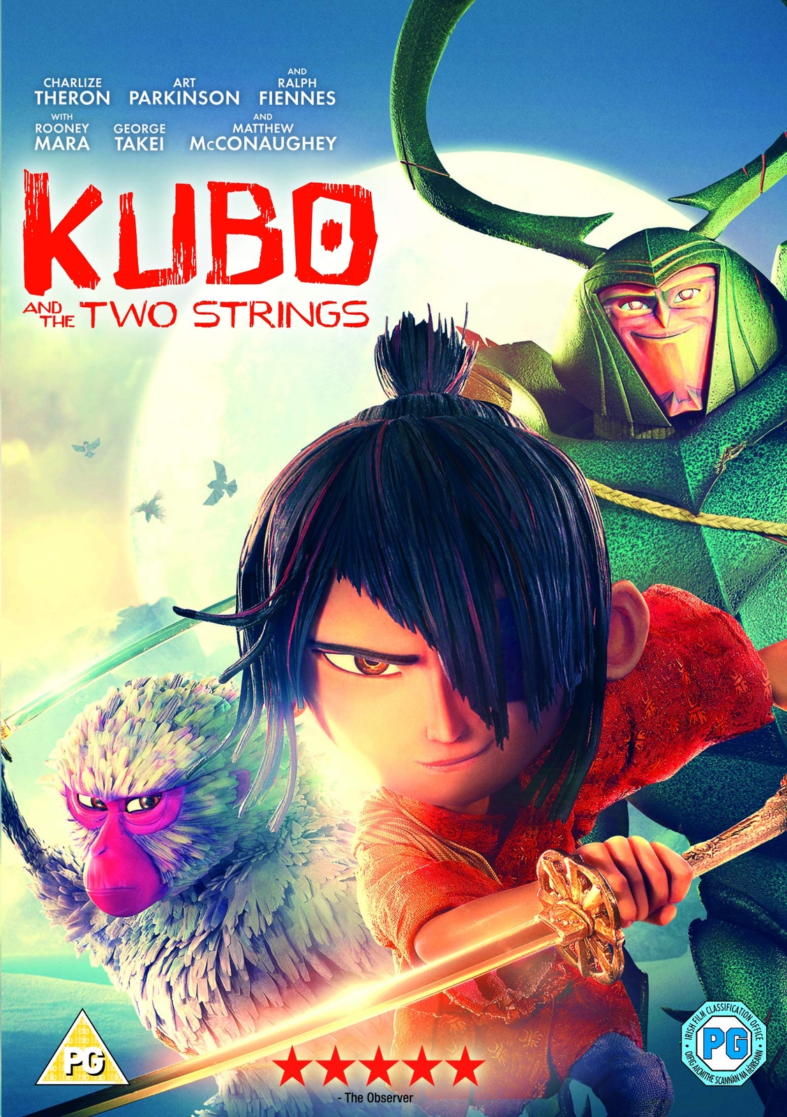 Kubo And The Two Strings Digital Download) (DVD) Charlize Theron Art Parkinson