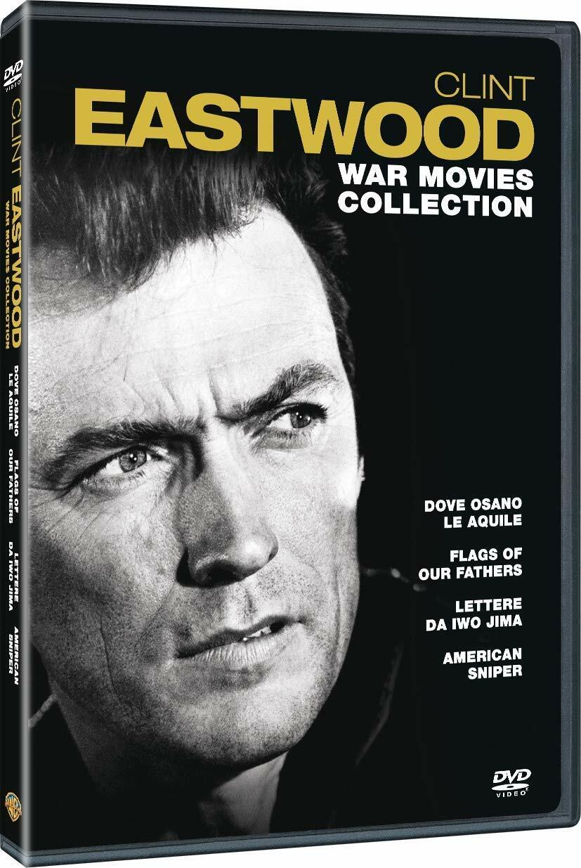 Dvd Clint Eastwood - War Movies Collection - (Box 4 Film Dvd) .....NUOVO