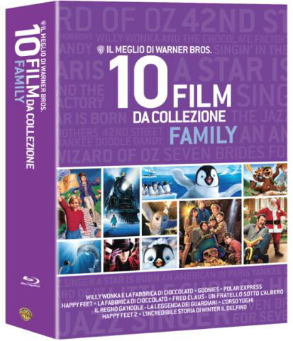 Warner Bros. - 10 Film Da Collezione Family (10 Blu-Ray) WARNER HOME VIDEO