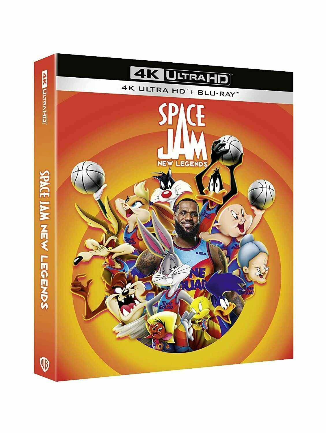 SPACE JAM 4K ULTRA HD + BLU RAY BLU RAY NUOVO