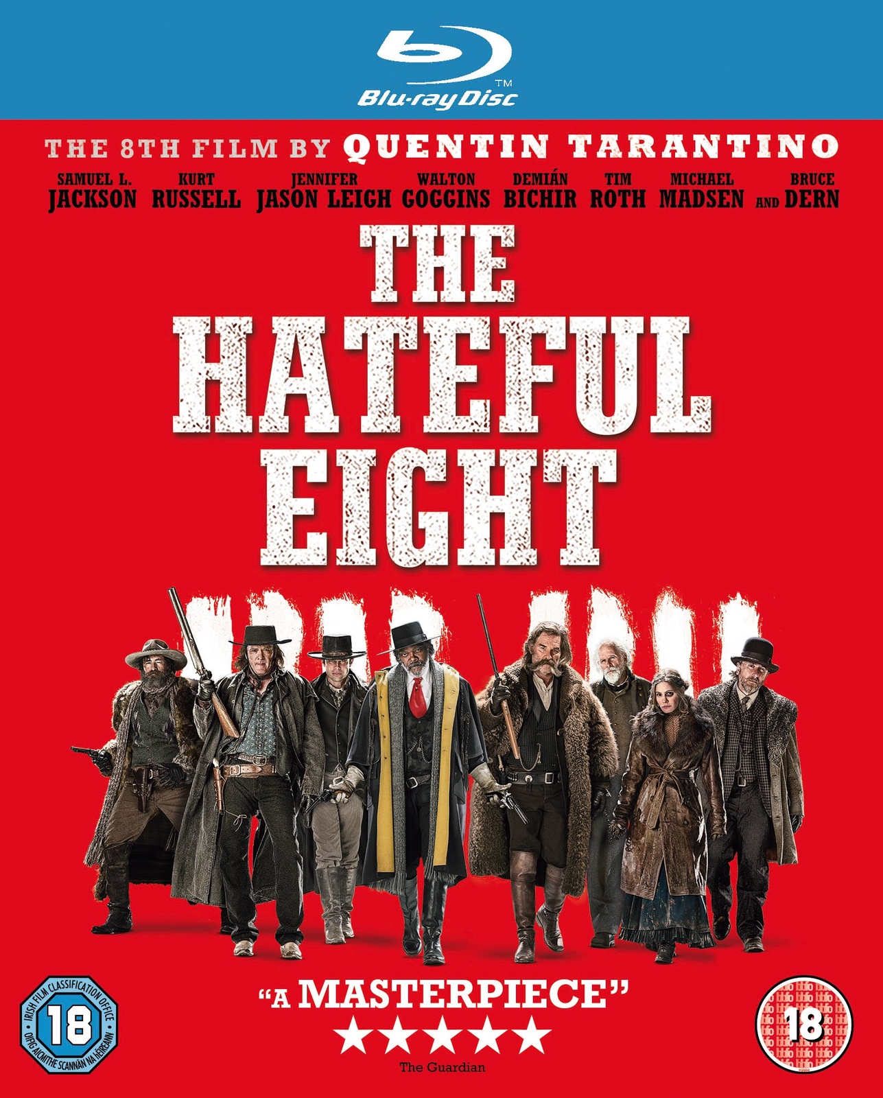 The Hateful Eight (Blu-ray) Samuel L. Jackson Kurt Russell Jennifer Jason Leigh