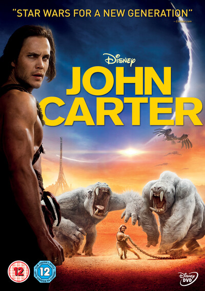 John Carter (DVD) Dominic West Polly Walker Ciarán Hinds Bryan Cranston