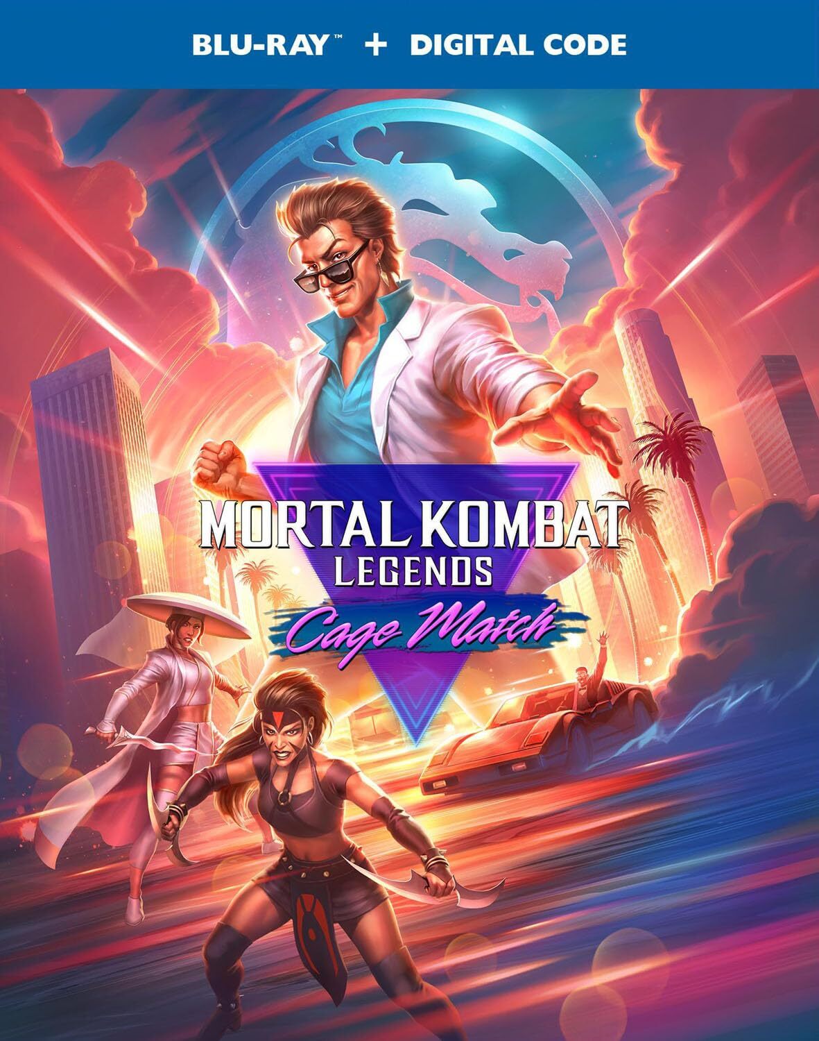 Mortal Kombat Legends: Cage Match Digital (Blu-ray) Joel McHale Jennifer Grey