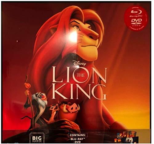 The Lion King Big Sleeve Edition Blu ray & DVD 12" Art Cards (Blu-ray)