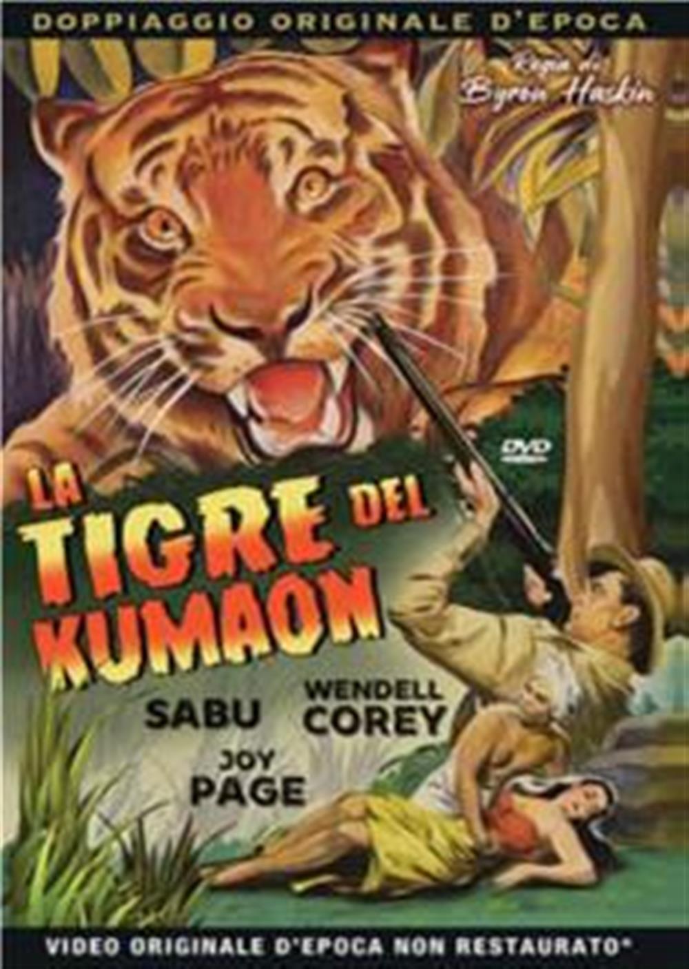 Tigre Del Kumaon (La) (Regione 2 PAL) - Byron Haskin