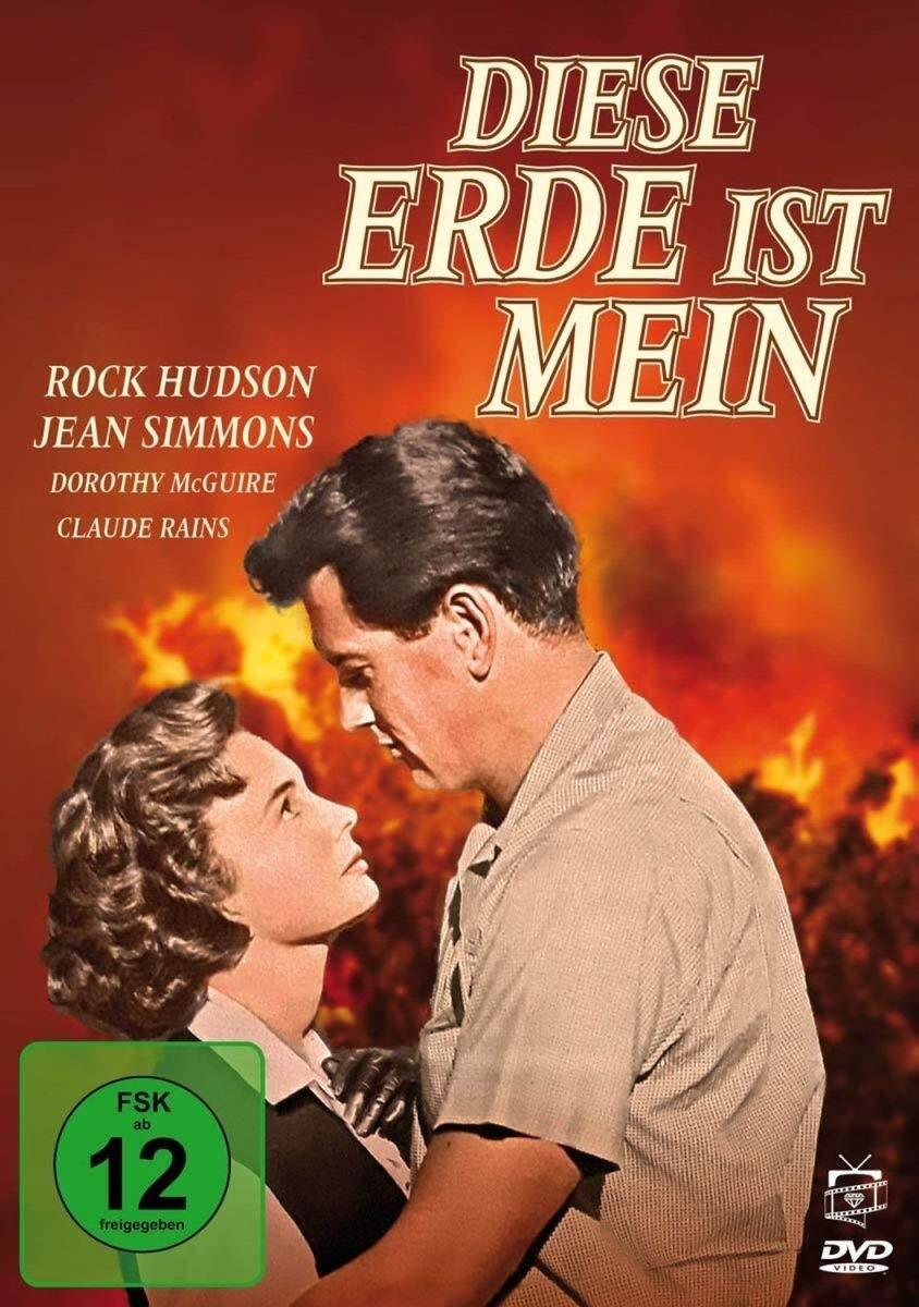 Diese Erde ist mein (DVD) Rock Hudson Jean Simmons Dorothy McGuire Claude Rains