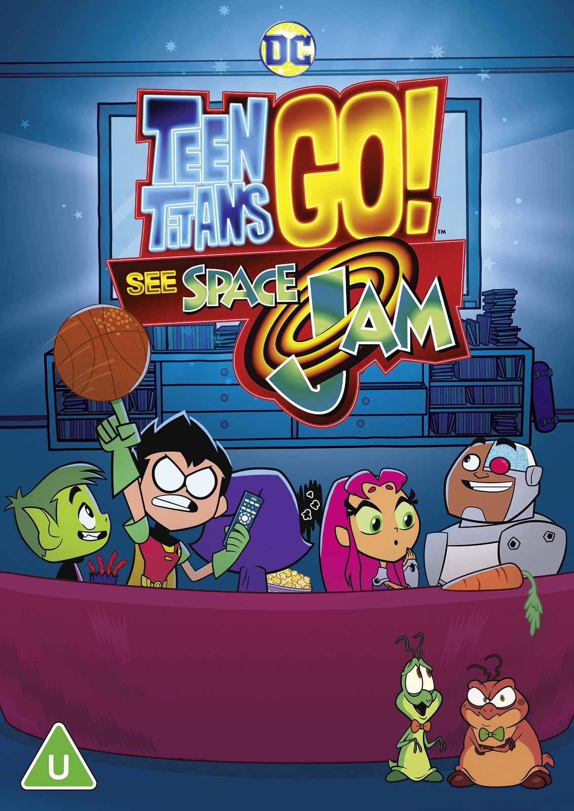 Teen Titans Go! See Space Jam (DVD) Greg Cipes Hynden Walch Khary Payton