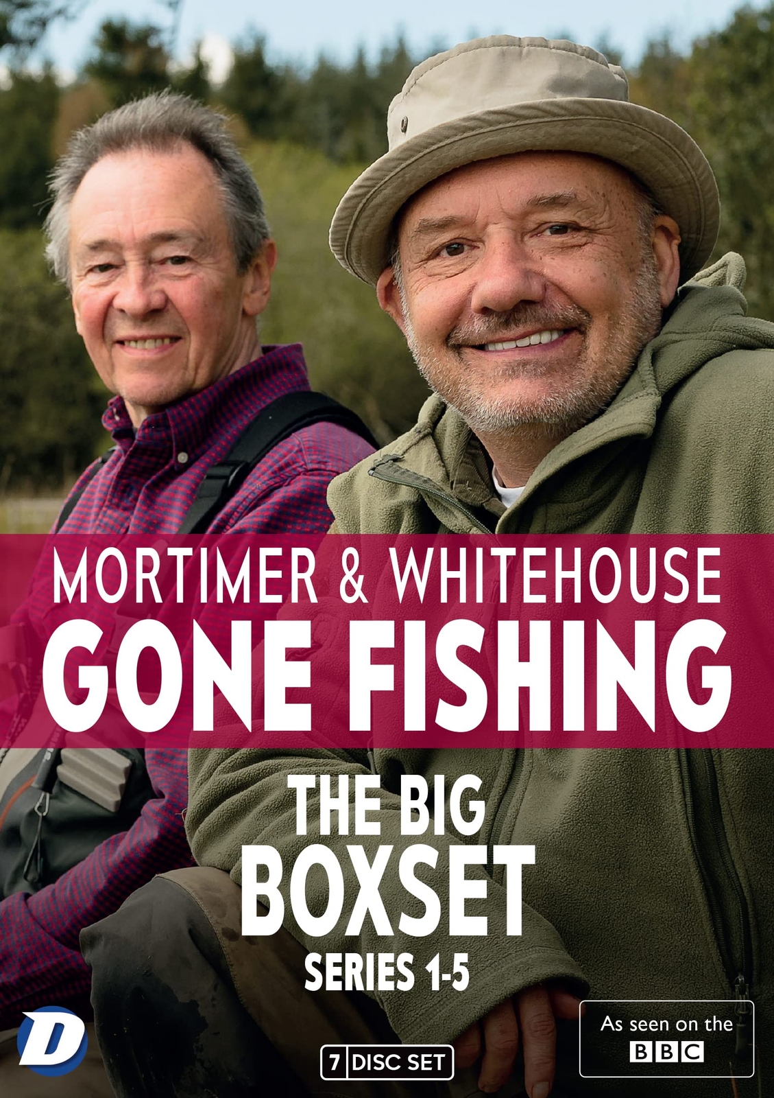 Mortimer & Whitehouse: Gone Fishing - Series 1/2/3/4/5 Boxset (DVD) Bob Mortimer