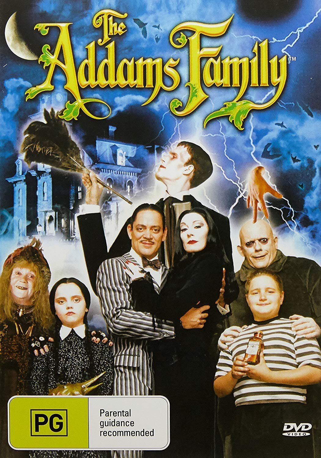 Addams Family (DVD) Anjelica Huston Raul Julia Christopher Lloyd Dan Hedaya