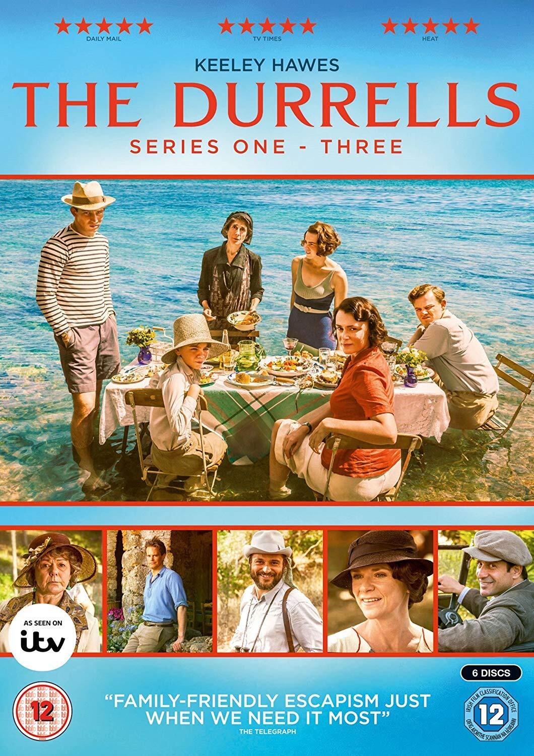The Durrells Series 1-3 (DVD) Keeley Hawes Josh O'Connor Milo Parker