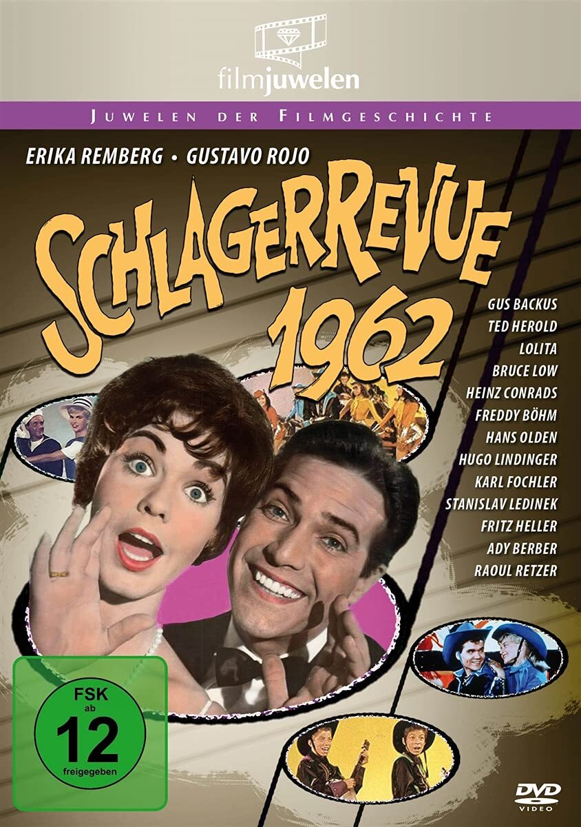 Schlagerrevue 1962 (DVD) Erika Remberg Gustavo Rojo Hugo Lindinger