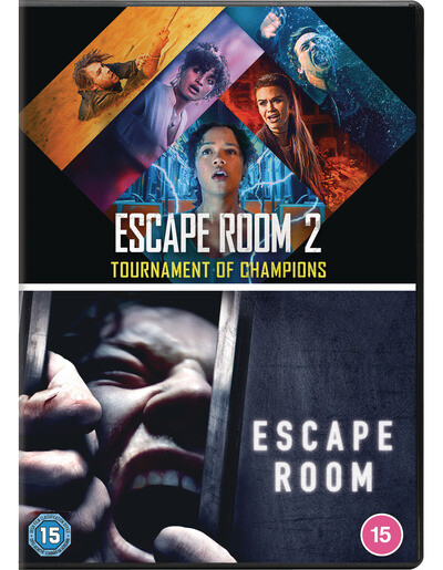 Escape Room/Escape Room: Tournament of Champions (DVD) Adam Robitel Jay Ellis