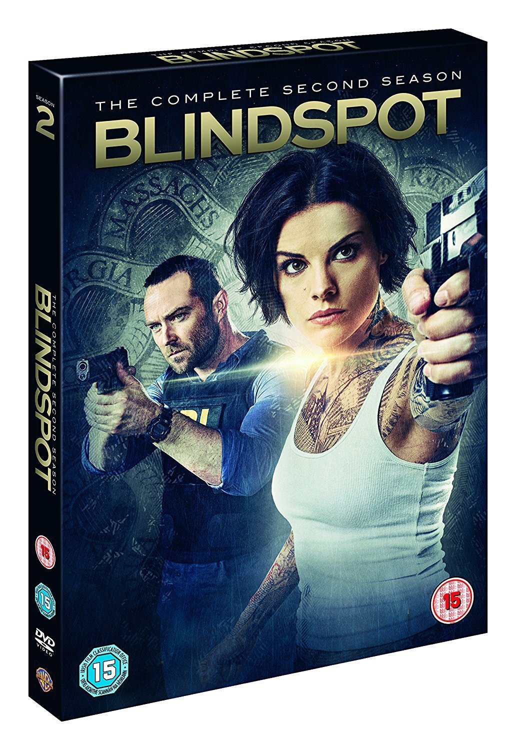 Blindspot: Season 2 (DVD) Archie Panjabi Ashley Johnson Audrey Esparza Rob Brown