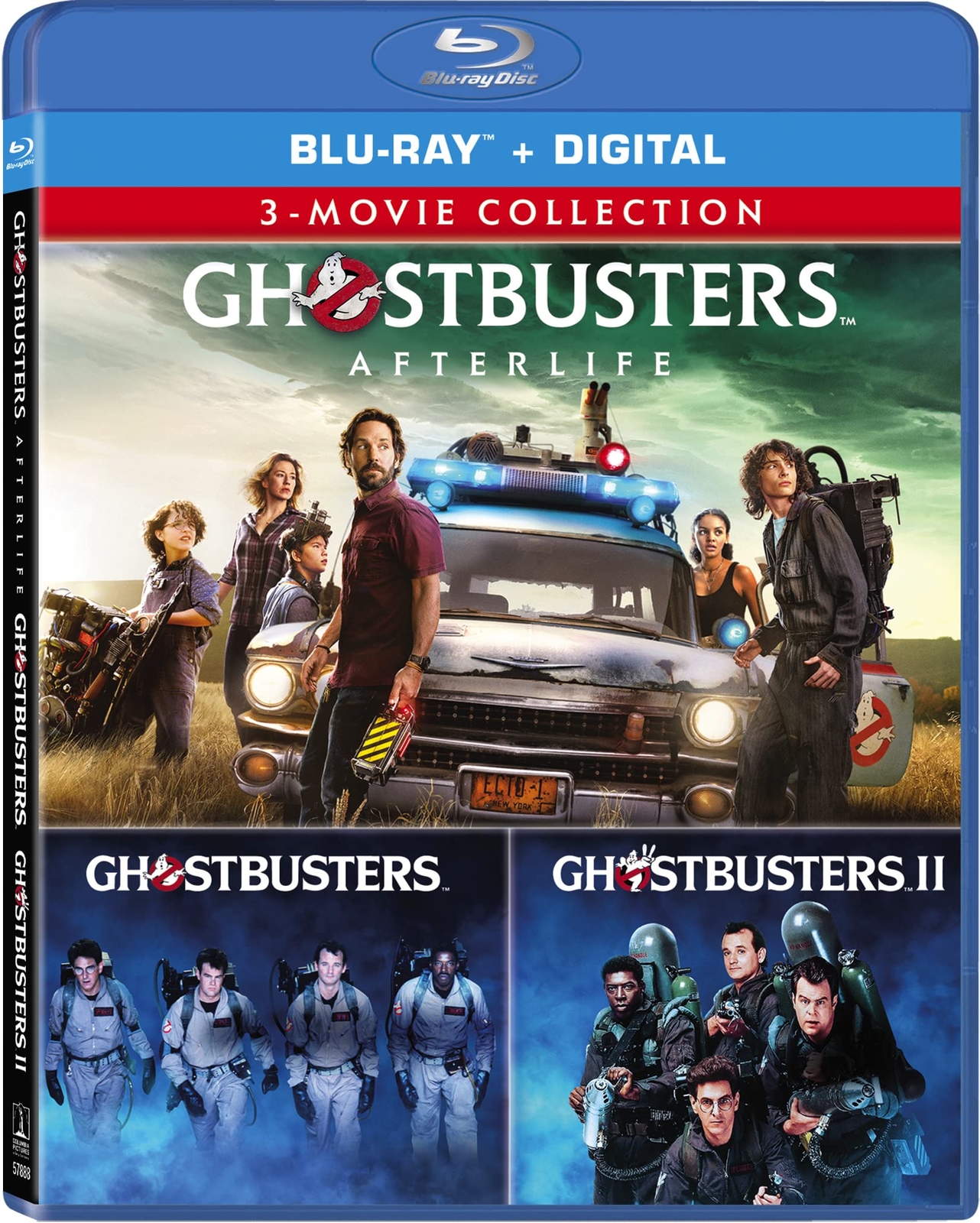 Ghostbusters (1984) / Ghostbusters II / Ghostbusters: Afterlife (Blu-ray)