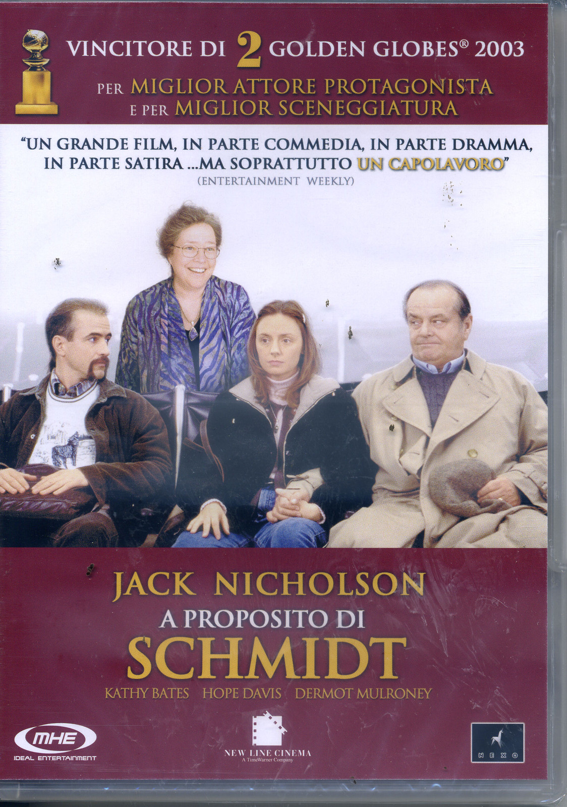 A PROPOSITO DI SCHMIDT (2002) con Jack Nicholson - DVD NUOVO