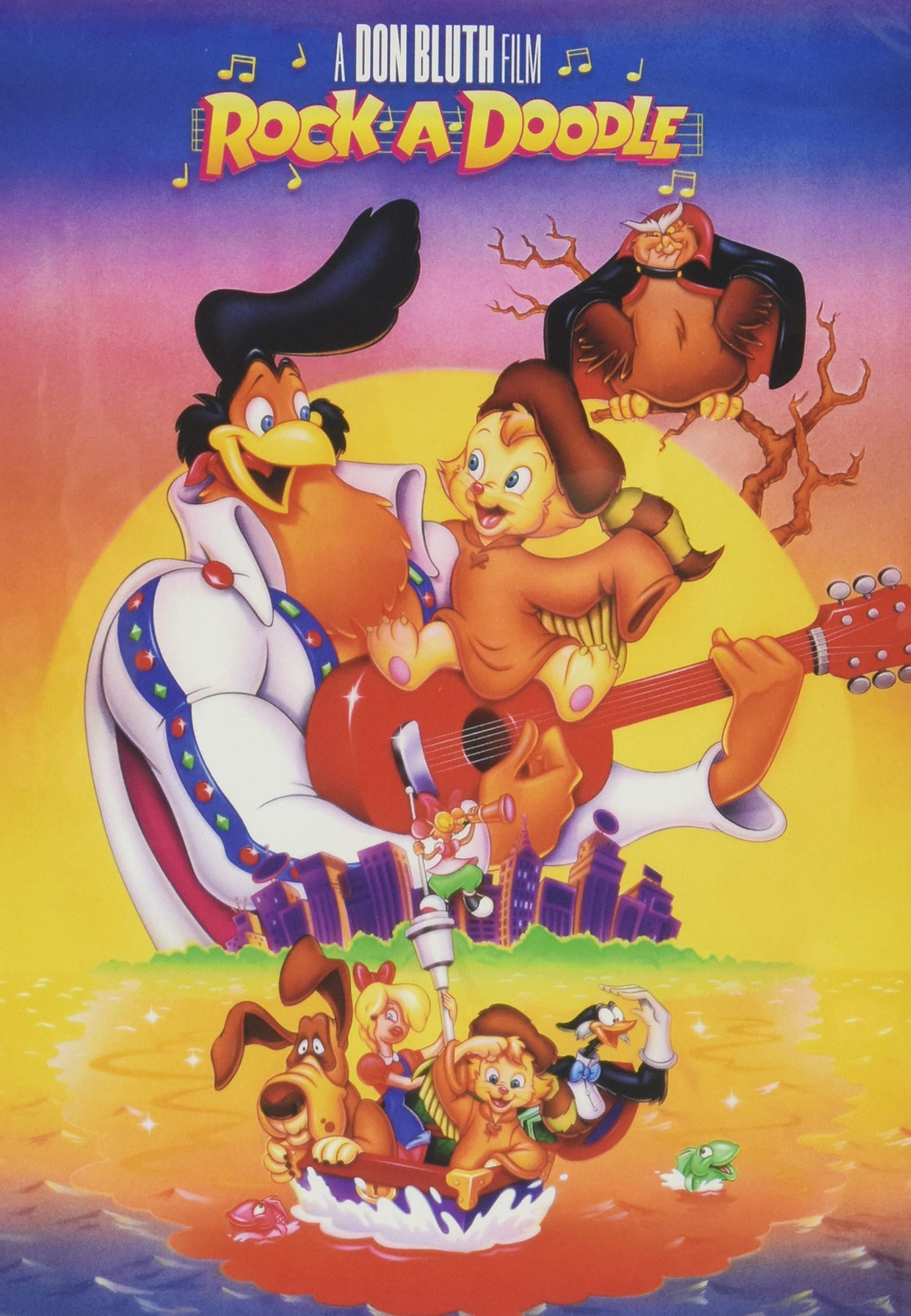 Rock-A-Doodle (DVD) Christopher Plummer Glen Campbell