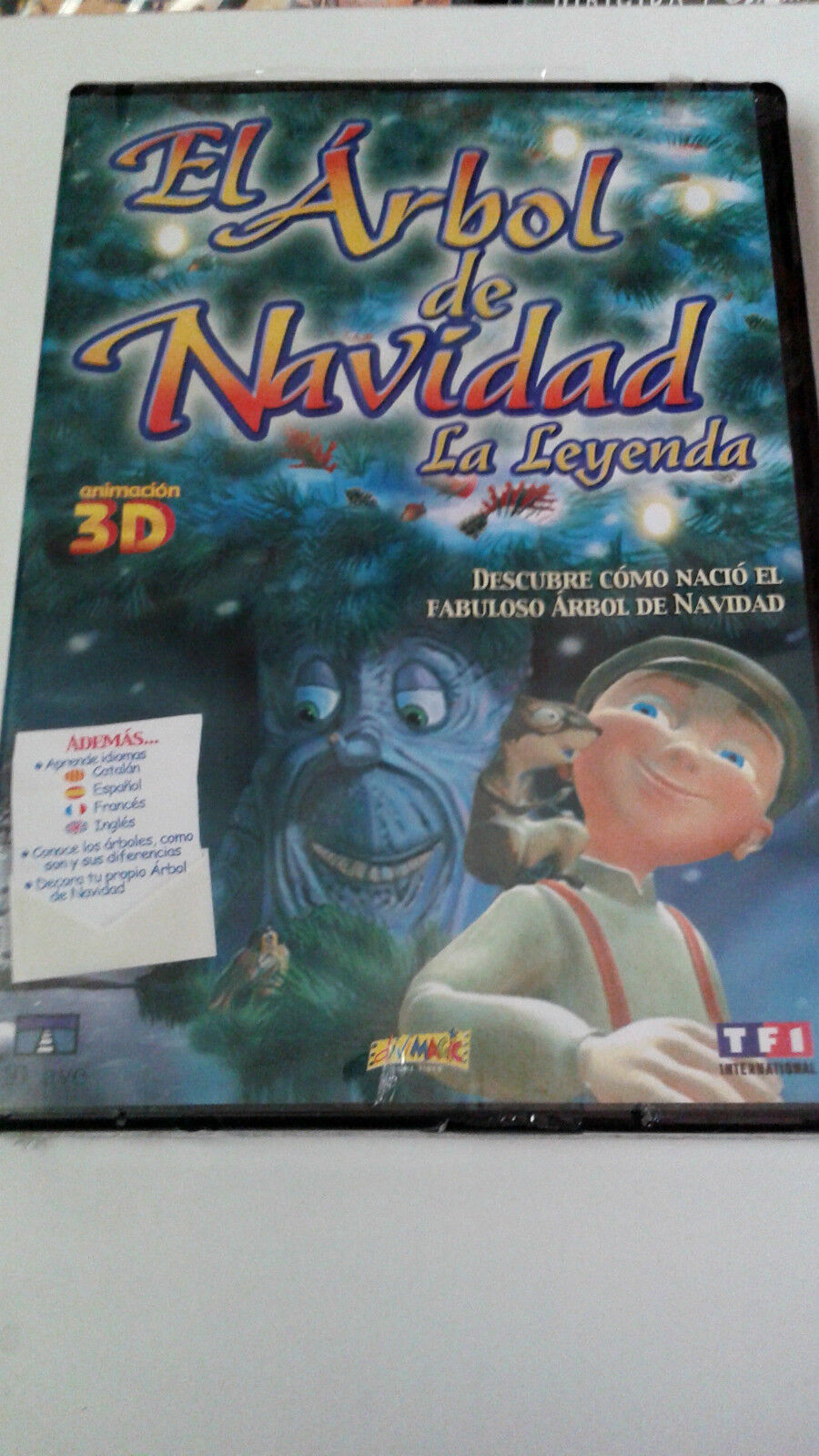 DVD " Il Albero Della Natale La Legenda " Sigillato Sealed