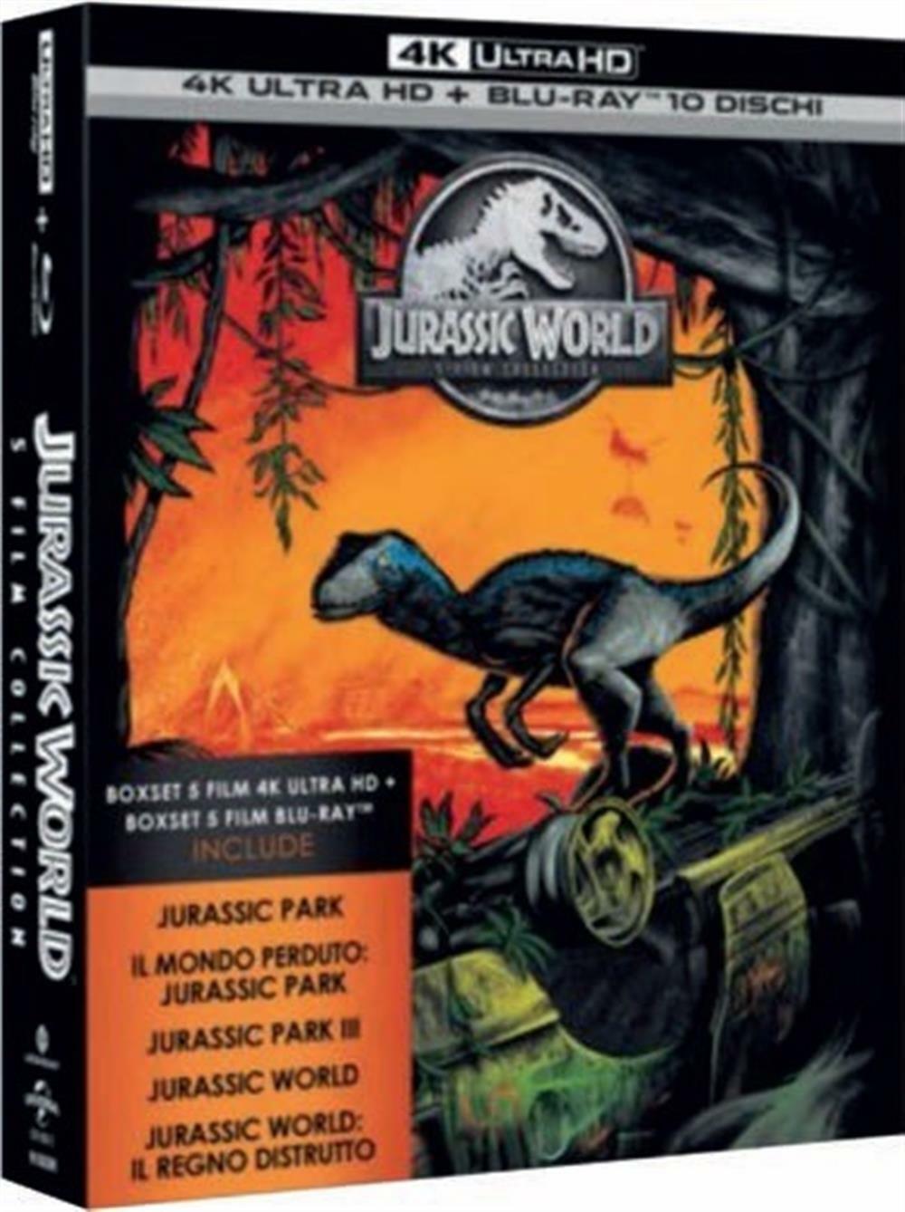 Jurassic World Movie Collection (10 Blu-Ray) - Movie