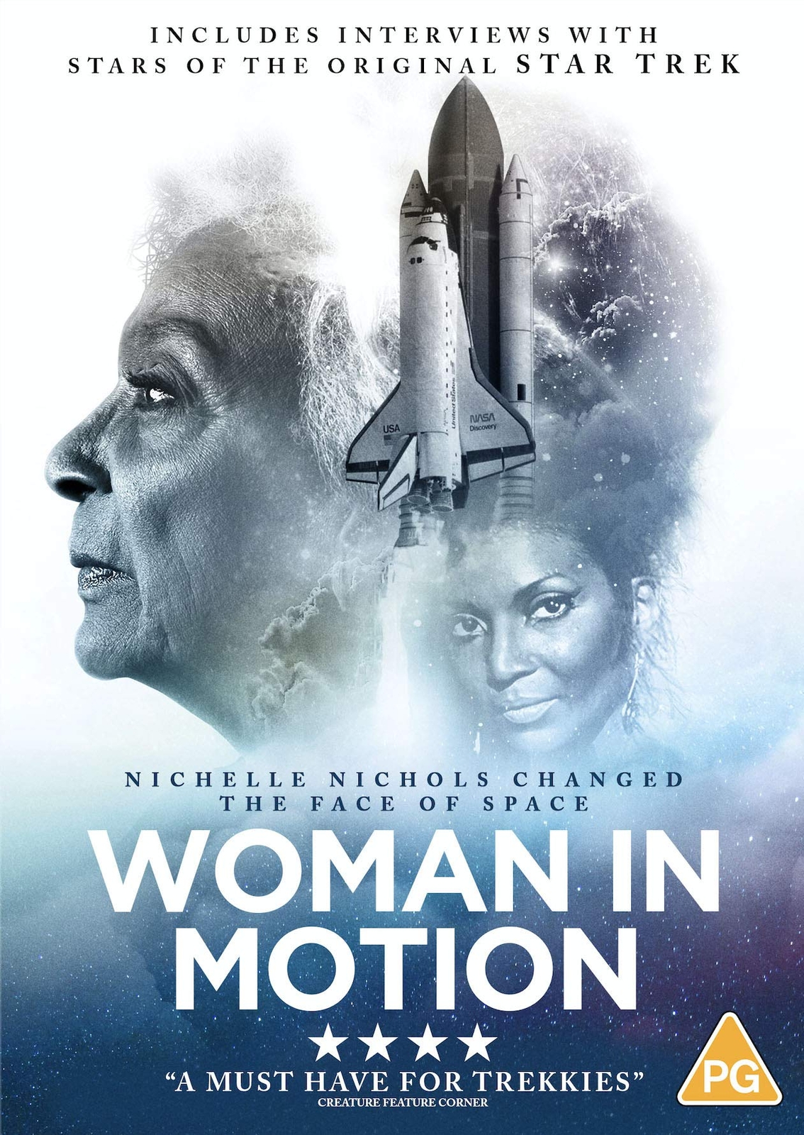 Woman In Motion (DVD) Nichelle Nichols Walter Kroenig Michael Dorn George Takei