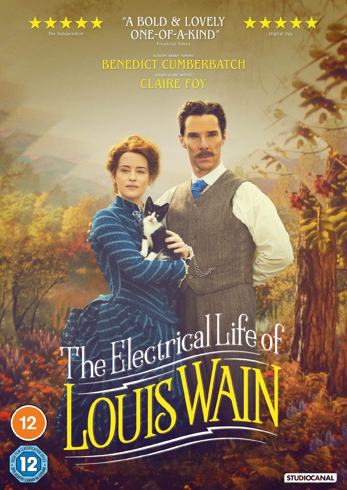 The Electrical Life of Louis Wain (DVD) Benedict Cumberbatch Claire Foy