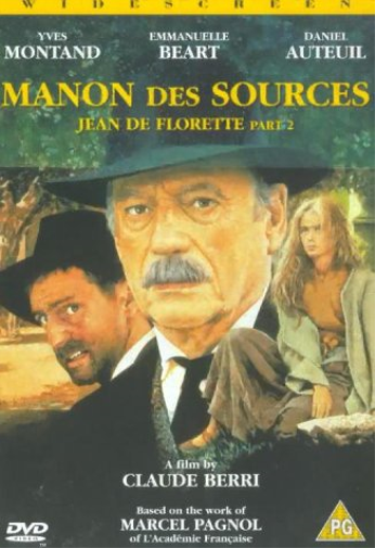 Manon Des Sources  (1986) (DVD) Yves Montand Emmanuelle Béart Daniel Auteuil