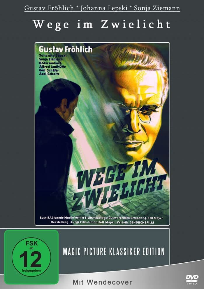 Wege im Zwielicht (DVD) Gustav Fröhlich Johanna Lepski Sonja Ziemann