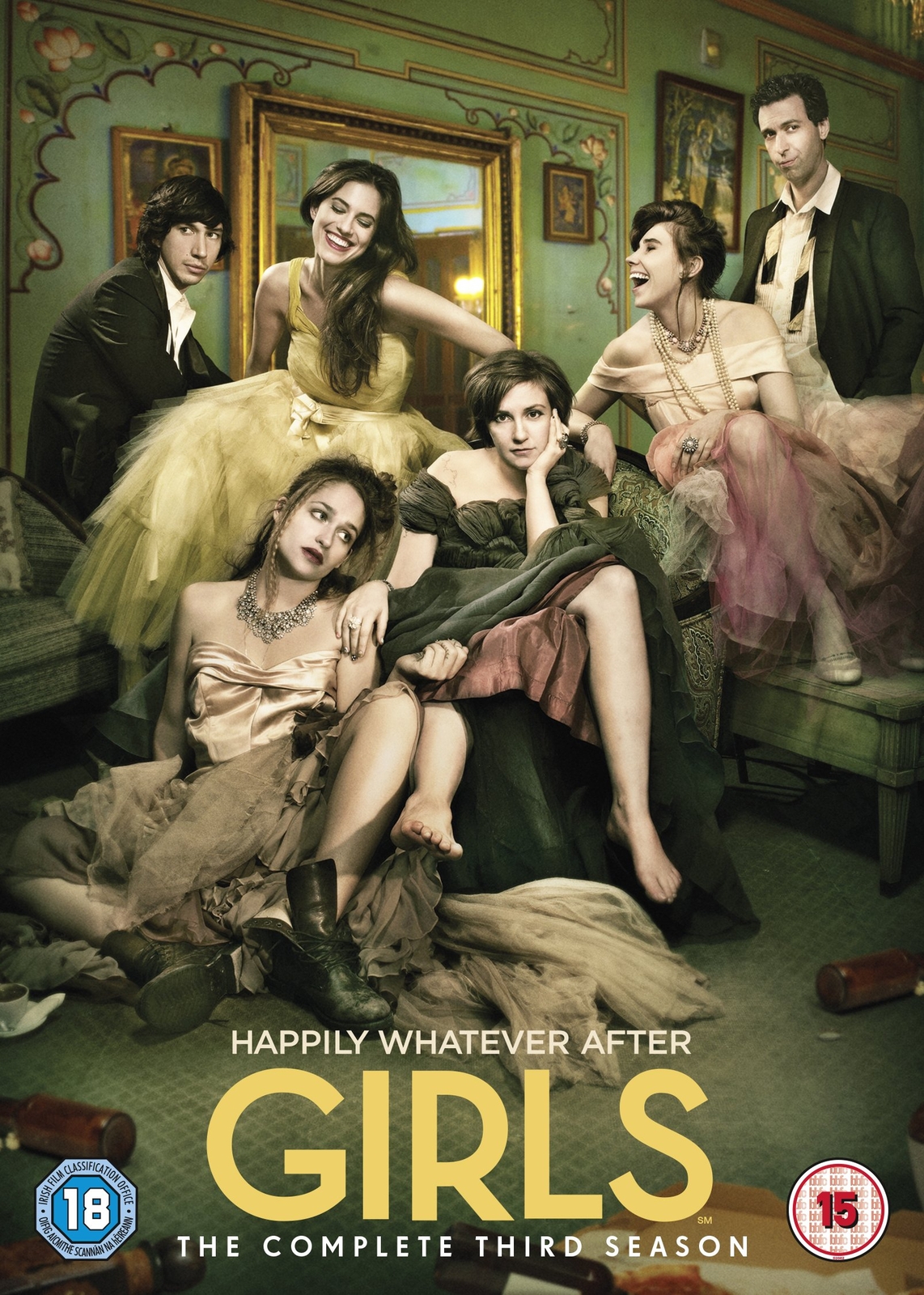 Girls: Season 3 (DVD) Adam Driver Alex Karpovsky Allison Williams Jemima Kirke