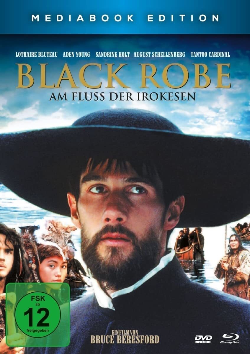 Black Robe (Mediabook) [Blu-ray] (Blu-ray) Tantoo Cardinal August Schellenberg