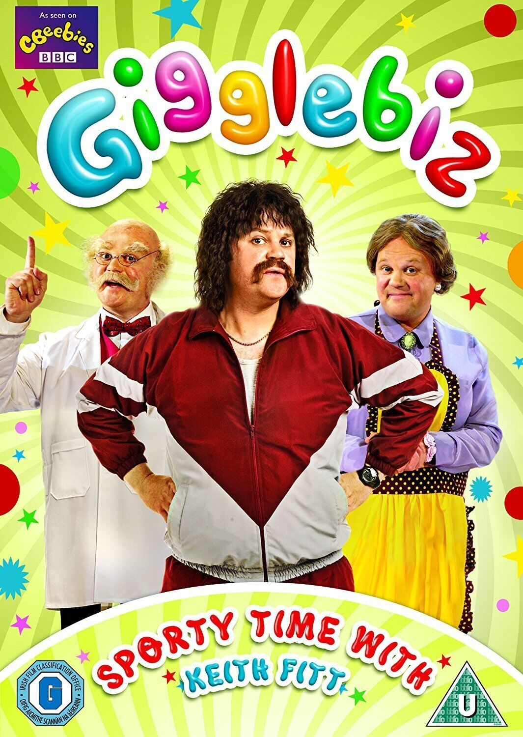 Gigglebiz: Sporty Time with Keith Fitt (DVD) Justin Fletcher Darren Hart