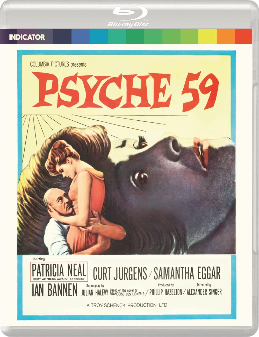 Psyche 59 (Standard Edition) (Blu-ray) Patricia Neal Curt Jurgens Samantha Eggar