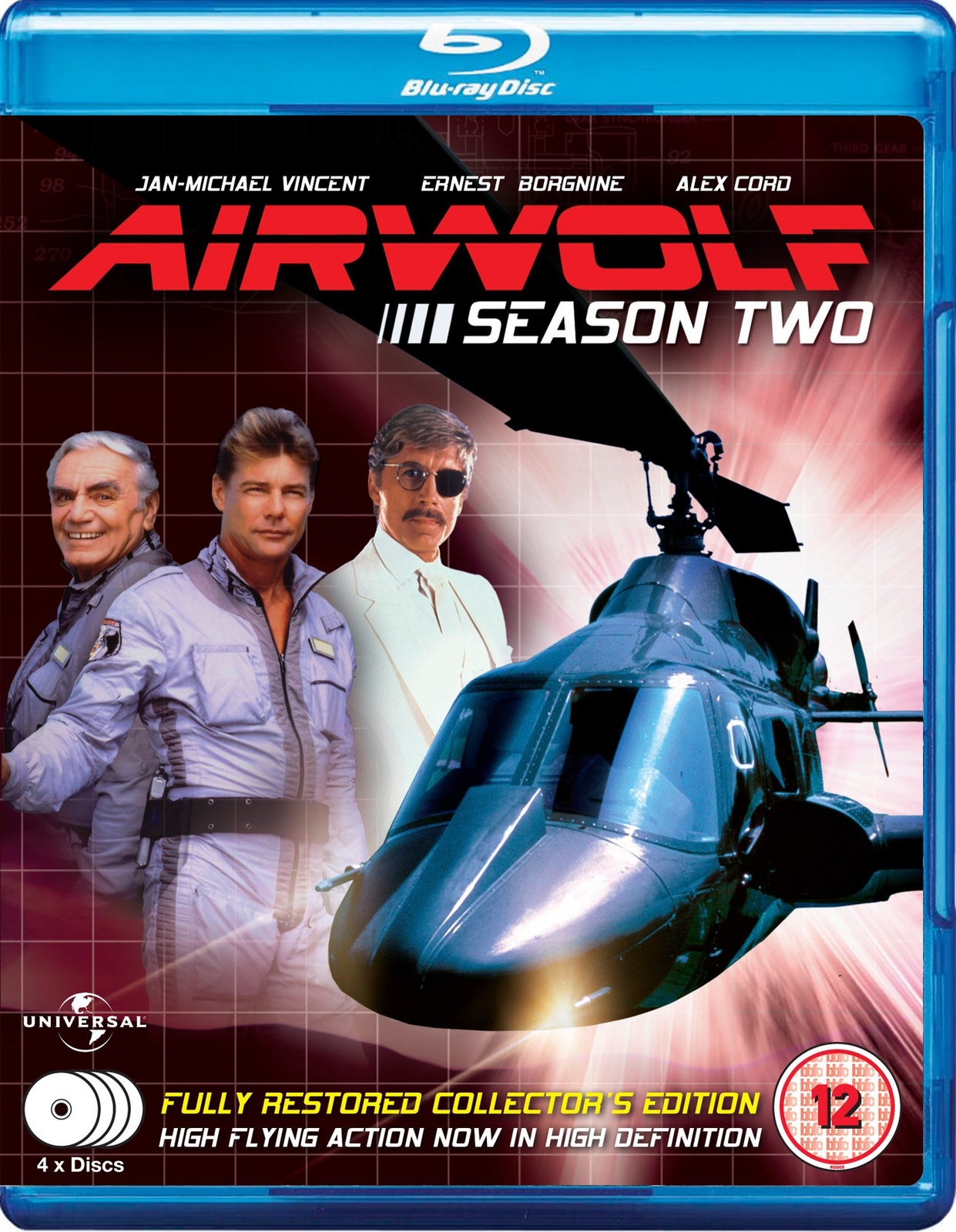 Airwolf - Complete Season 2 (4 Disc Box Set) (Blu-ray) Jan-Michael Vincent