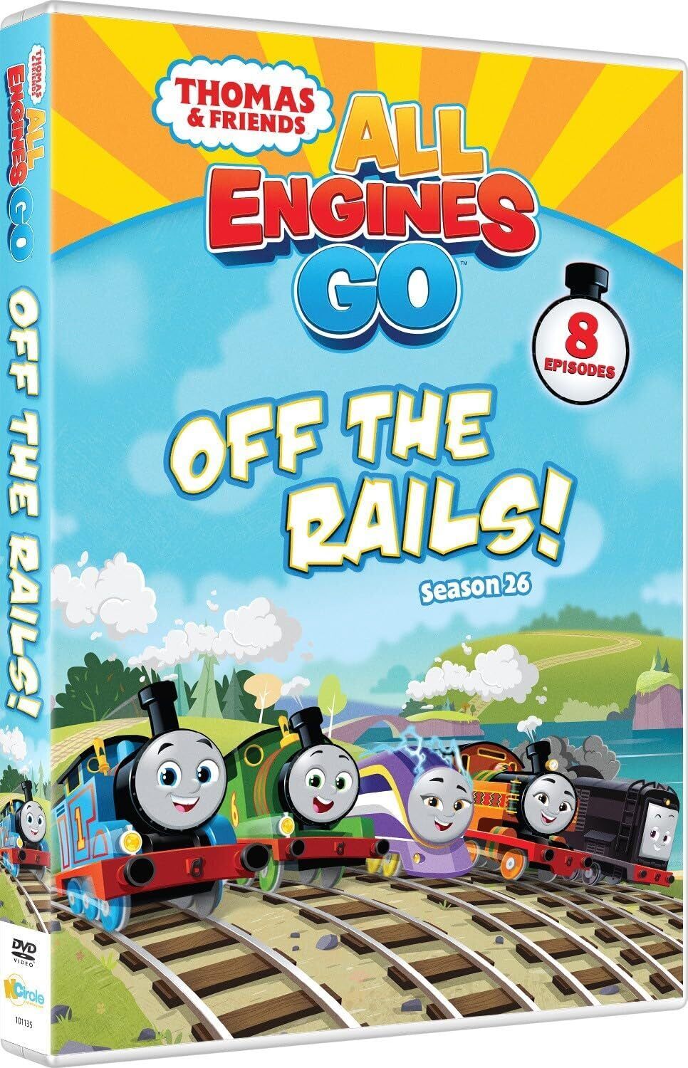 Thomas & Friends: All Engines Go – Off the Rails (DVD) Meesha Contreras Ava Ro