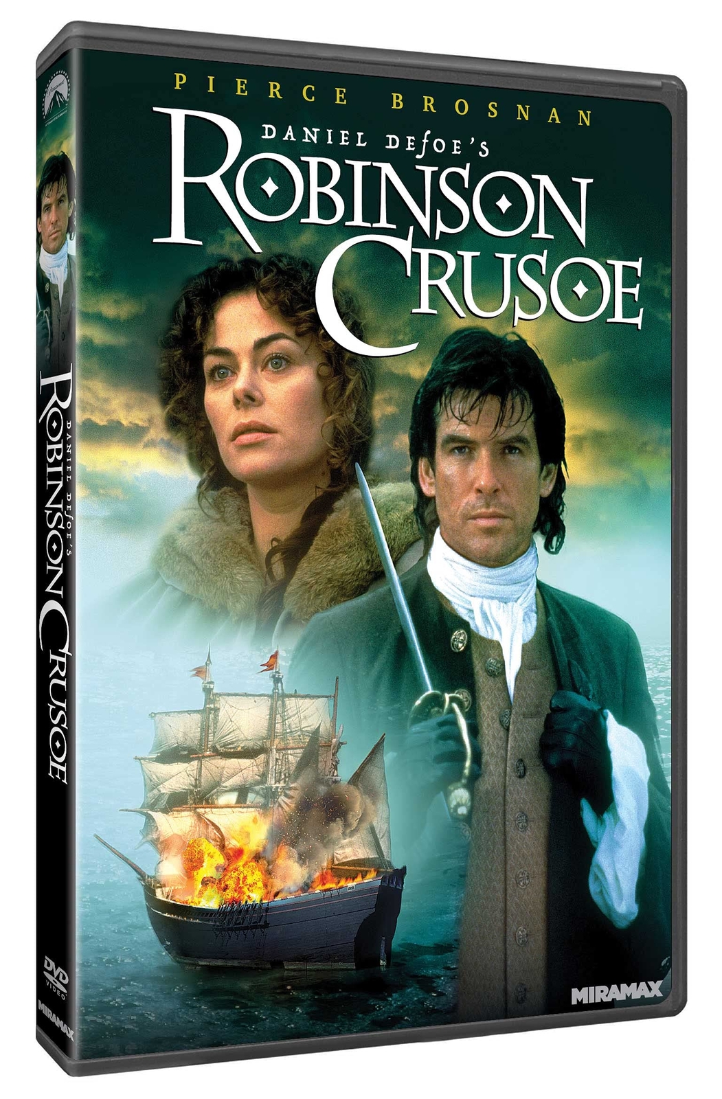 Daniel Defoe's Robinson Crusoe (DVD) Pierce Brosnan William Takaku Polly Walker