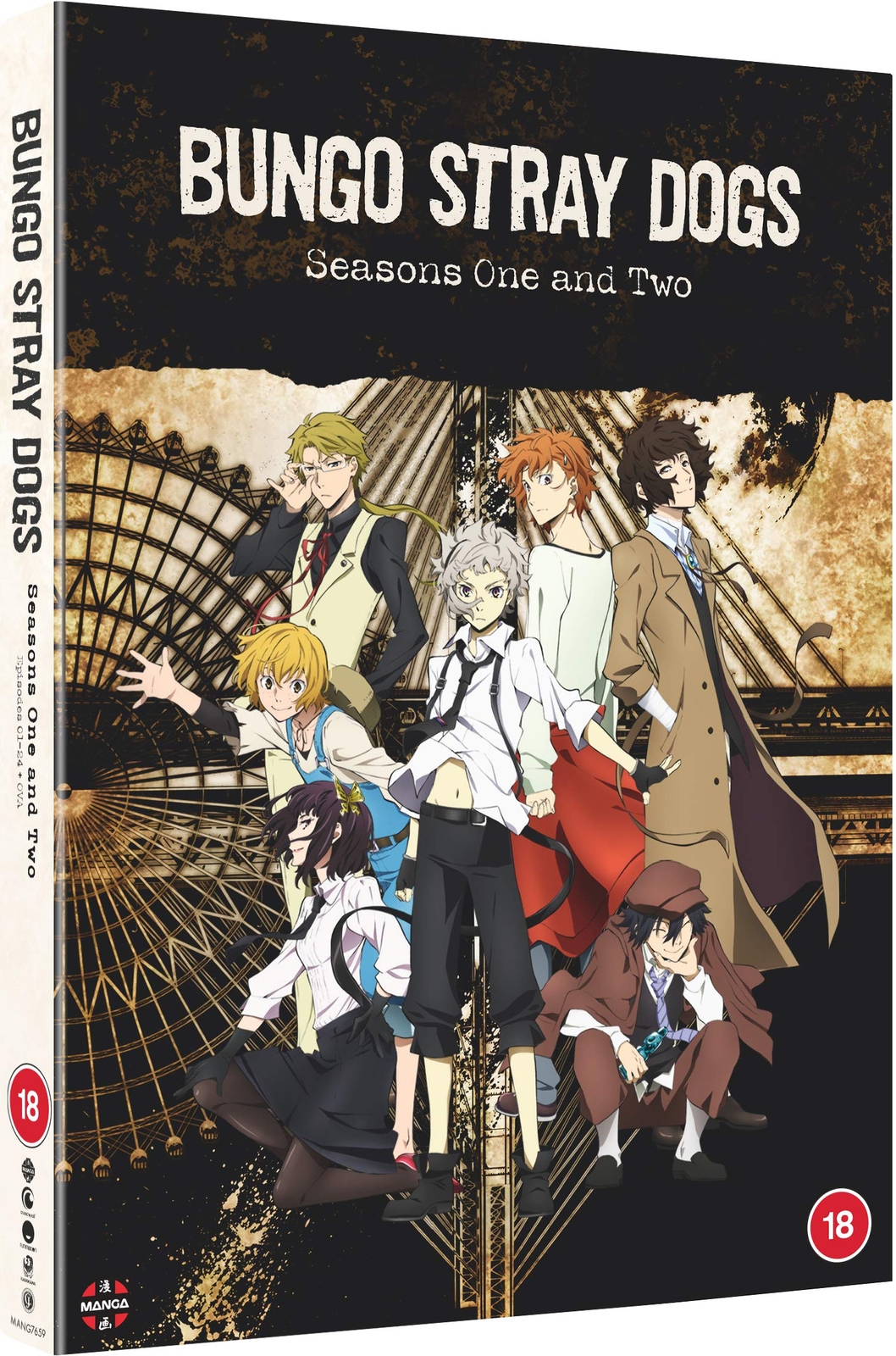 Bungo Stray Dogs: Season 1 & 2 + OVA (DVD) Mamoru Miyano Y?to Uemura Kaiji Tang