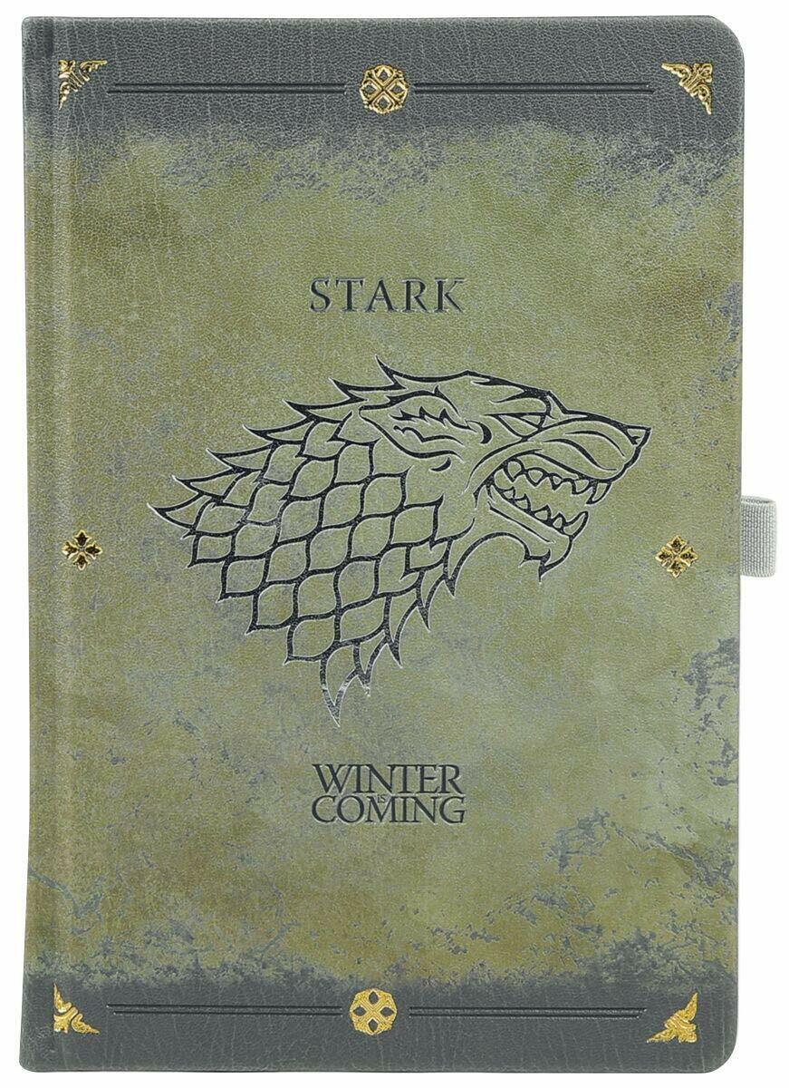 GAME OF THRONES- Stark Premium Notebook (200pg)