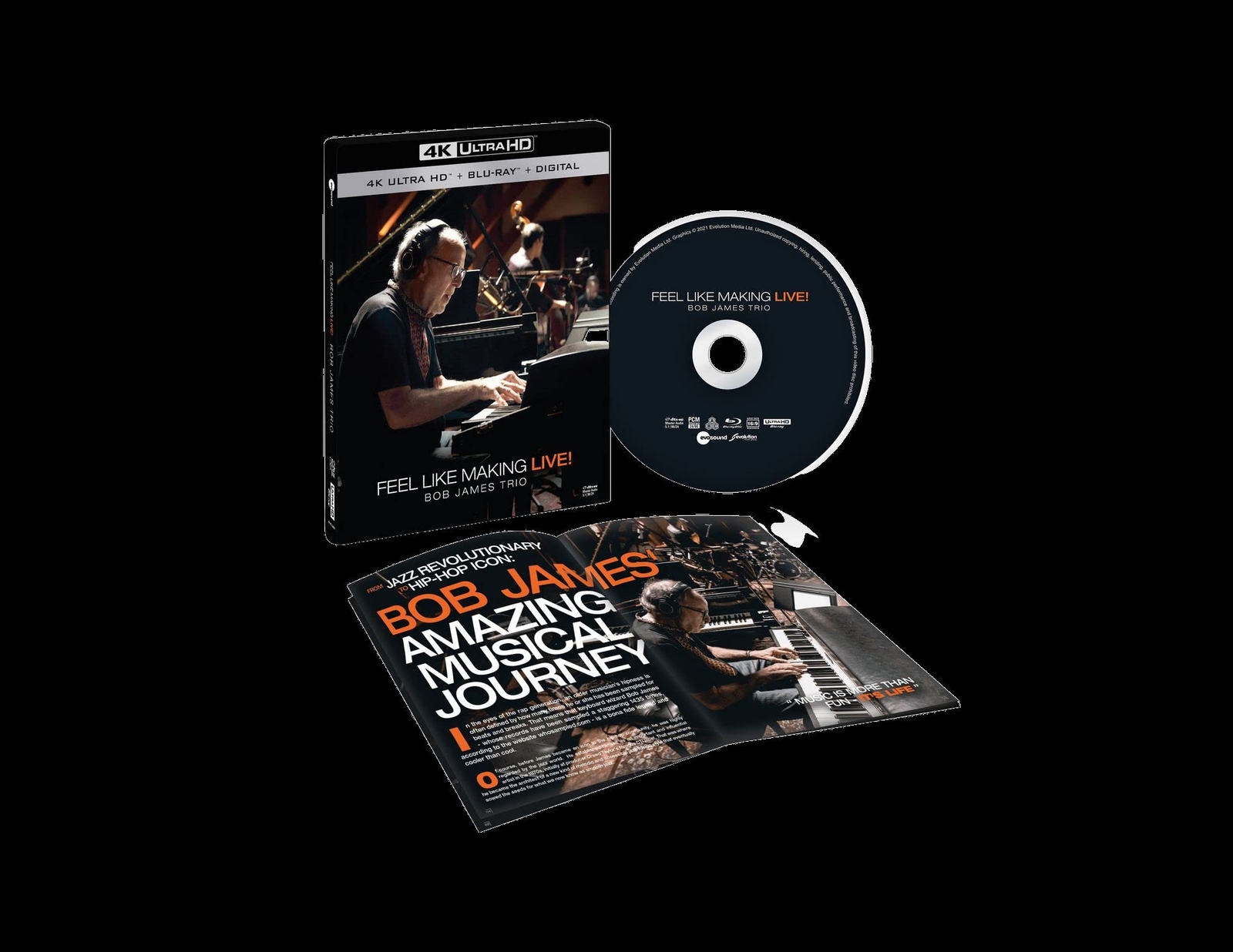 Feel Like Making LIVE! (Blu-ray) Bob James Trio