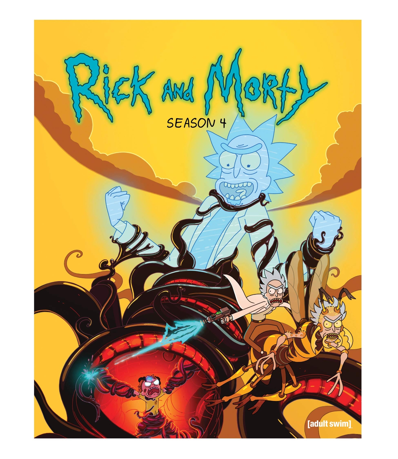 Rick and Morty: Season 4 (Blu-ray) Justin Roiland Spencer Grammer Sarah Chalke